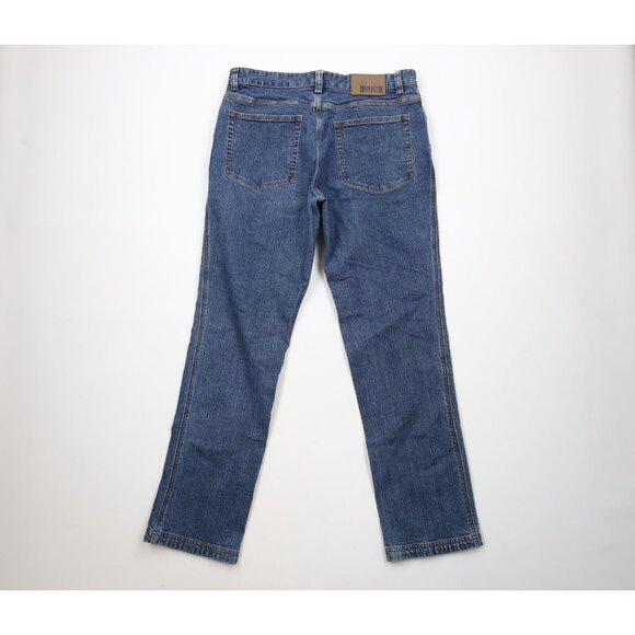 Duluth Trading Co Mens 34x32 Standard Fit Flex Ballroom Workwear Denim Jeans - Picture 9 of 12